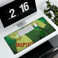 Load image into Gallery viewer, One Piece Roronoa Zoro Mouse Pad (Desk Mat) With Laptop
