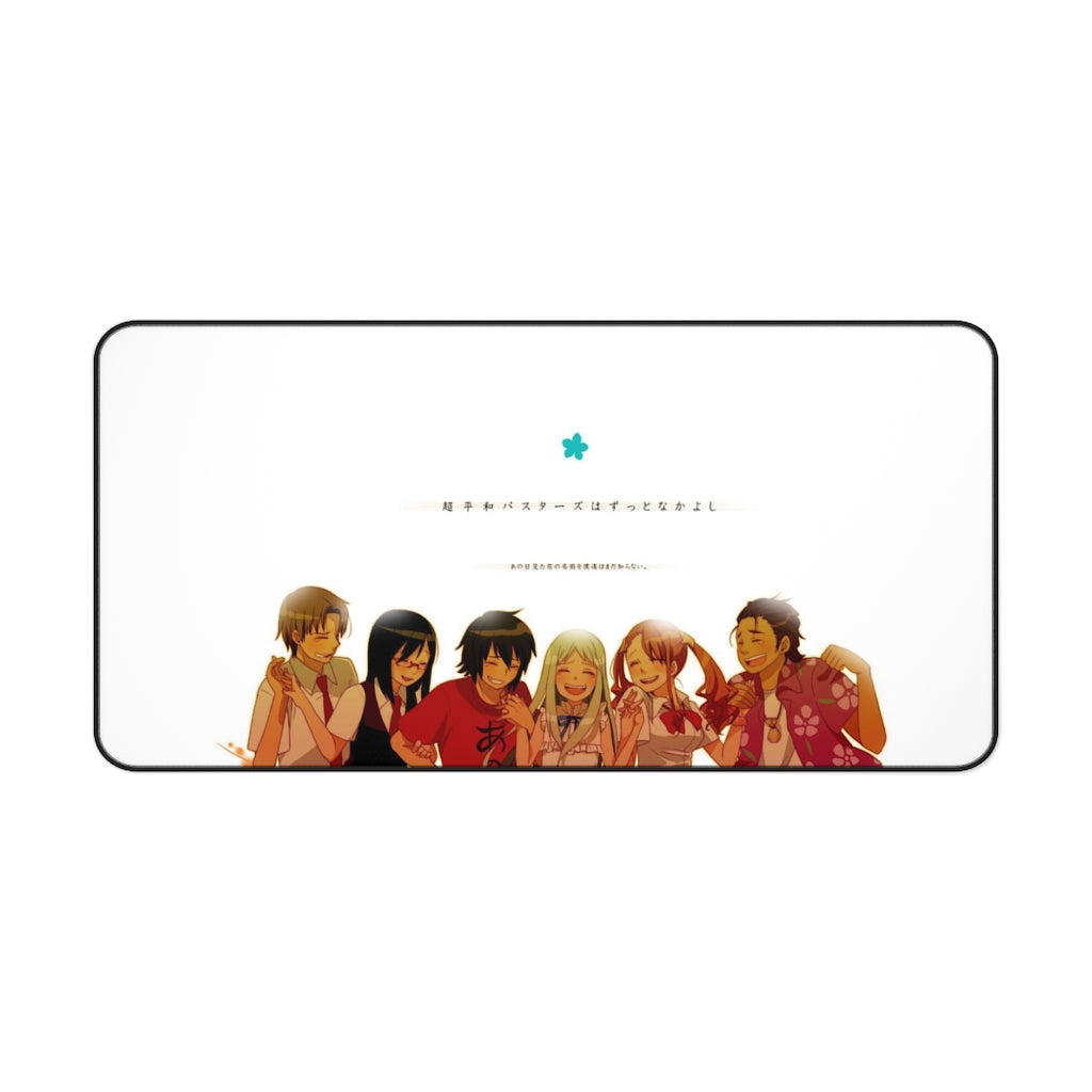 Anohana Meiko Honma, Jinta Yadomi, Naruko Anjou, Tetsudou Hisakawa, Chiriko Tsurumi Mouse Pad (Desk Mat)