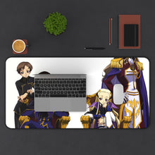 Load image into Gallery viewer, Code Geass Lelouch Lamperouge Mouse Pad (Desk Mat) With Laptop
