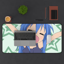 Load image into Gallery viewer, Lucky Star Konata Izumi Mouse Pad (Desk Mat) With Laptop
