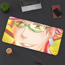 Load image into Gallery viewer, Kiznaiver Hajime Tenga Mouse Pad (Desk Mat) On Desk
