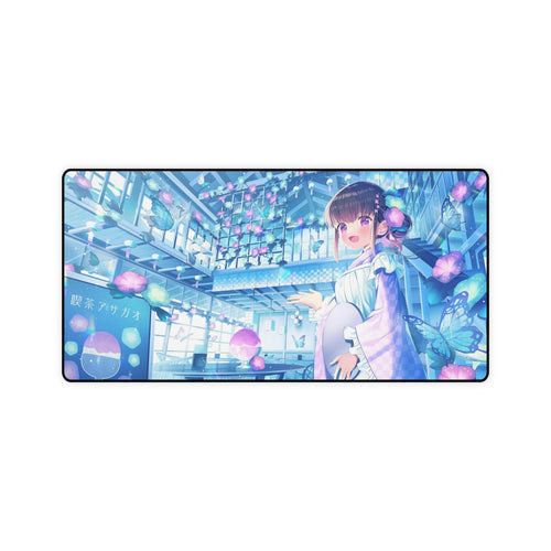 Anime Girl Mouse Pad (Desk Mat)