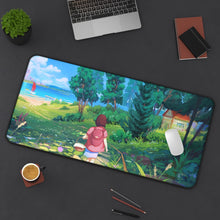 Load image into Gallery viewer, Little Girl Walking near the Lake Mouse Pad (Desk Mat) On Desk
