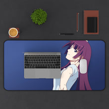 Load image into Gallery viewer, Monogatari (Series) Mouse Pad (Desk Mat) With Laptop

