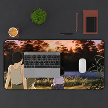 Load image into Gallery viewer, Grave of the Fireflies Mouse Pad (Desk Mat) With Laptop
