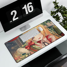 Load image into Gallery viewer, Anime Girl Mouse Pad (Desk Mat) With Laptop

