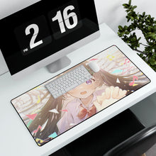 Load image into Gallery viewer, Anime Girl Mouse Pad (Desk Mat) With Laptop
