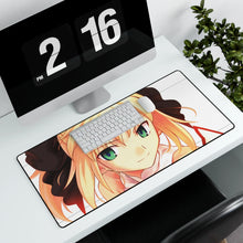 Load image into Gallery viewer, Anime Fate/unlimited codes Mouse Pad (Desk Mat) With Laptop
