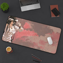 Load image into Gallery viewer, Overlord Albedo Mouse Pad (Desk Mat) On Desk
