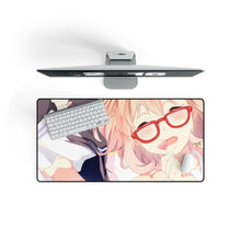 Load image into Gallery viewer, Beyond the Boundary Mouse Pad (Desk Mat) On Desk
