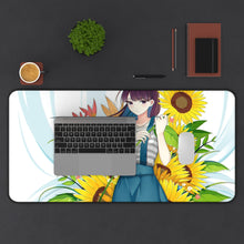 Load image into Gallery viewer, Komi Can&#39;t Communicate Komi Shouko Mouse Pad (Desk Mat) With Laptop
