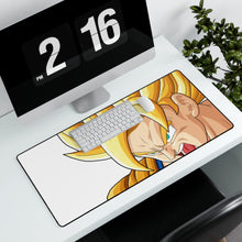Load image into Gallery viewer, Goku SSJ Mouse Pad (Desk Mat) With Laptop
