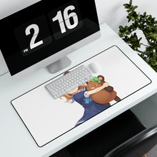 Load image into Gallery viewer, Comic Girls Mouse Pad (Desk Mat) With Laptop
