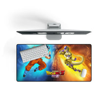 Load image into Gallery viewer, Goku Vs Freeza Mouse Pad (Desk Mat) On Desk
