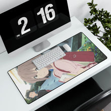 Load image into Gallery viewer, Koe No Katachi Shouko Nishimiya, Shouya Ishida Mouse Pad (Desk Mat) With Laptop
