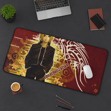 Load image into Gallery viewer, Anime FullMetal Alchemist Mouse Pad (Desk Mat) On Desk
