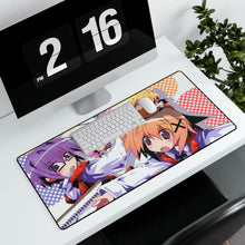Load image into Gallery viewer, Hidamari Sketch Mouse Pad (Desk Mat) With Laptop
