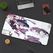 Load image into Gallery viewer, Anime Gundam Mouse Pad (Desk Mat) On Desk
