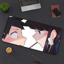 Load image into Gallery viewer, Komi Can&#39;t Communicate Komi Shouko, Tadano Hitohito Mouse Pad (Desk Mat) On Desk
