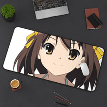 Load image into Gallery viewer, The Melancholy Of Haruhi Suzumiya Mouse Pad (Desk Mat) On Desk
