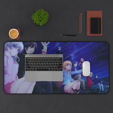 Load image into Gallery viewer, Charlotte Nao Tomori, Ayumi Otosaka, Joujirou Takajou Mouse Pad (Desk Mat) With Laptop
