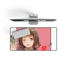 Load image into Gallery viewer, Anime Just Because! Mouse Pad (Desk Mat) On Desk

