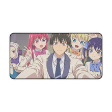 Load image into Gallery viewer, Kanojo mo Kanojo Mouse Pad (Desk Mat)
