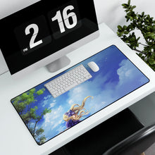 Load image into Gallery viewer, Anime Girl Mouse Pad (Desk Mat) With Laptop
