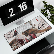 Load image into Gallery viewer, Anime Girl Mouse Pad (Desk Mat) With Laptop
