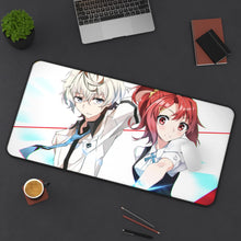 Load image into Gallery viewer, Kiznaiver Mouse Pad (Desk Mat) On Desk
