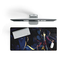Load image into Gallery viewer, Cowboy Bebop Spike Spiegel, Faye Valentine, Jet Black, Ein Mouse Pad (Desk Mat) On Desk
