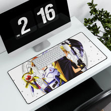 Load image into Gallery viewer, Magical Girl Lyrical Nanoha Strikers Mouse Pad (Desk Mat) With Laptop
