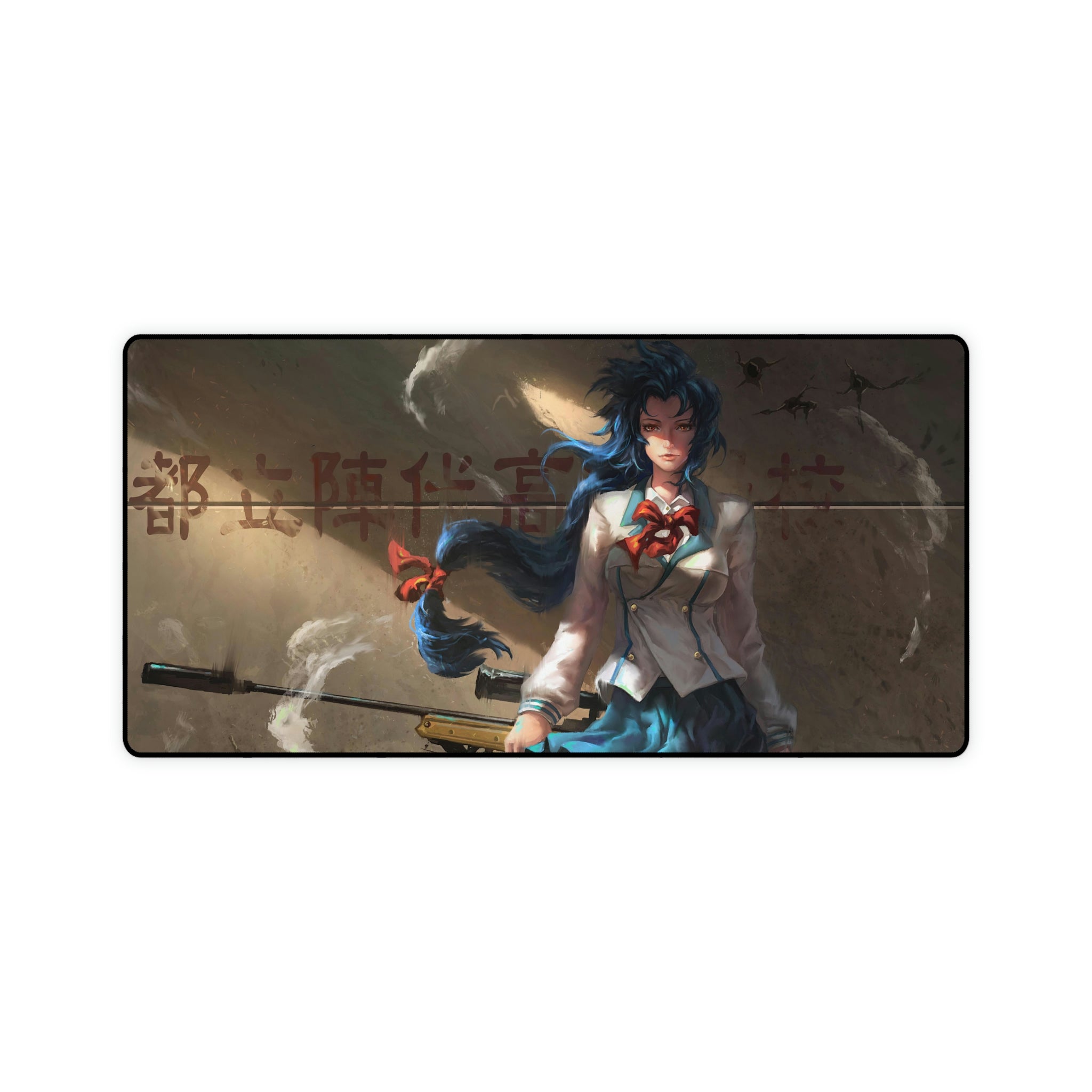 Anime, School, Girl, Sniper, Rifle, Full Metal Panic, Mouse Pad (Desk