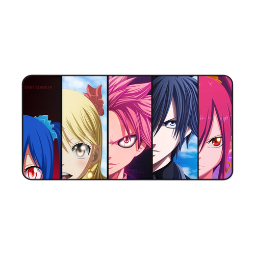 Fairy Tail Natsu Dragneel, Erza Scarlet, Gray Fullbuster, Lucy Heartfilia, Wendy Marvell Mouse Pad (Desk Mat)