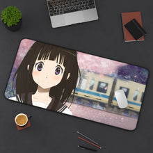 Load image into Gallery viewer, Eru Chitanda Mouse Pad (Desk Mat) On Desk
