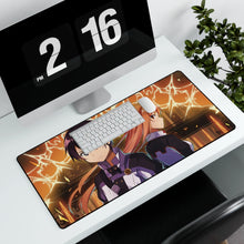 Load image into Gallery viewer, Sword Art Online Kazuto Kirigaya, Asuna Yuuki Mouse Pad (Desk Mat) With Laptop

