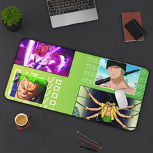 Load image into Gallery viewer, Roronoa Zoro Mouse Pad (Desk Mat) On Desk
