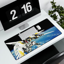Load image into Gallery viewer, Mobile Suit Gundam Wing Mouse Pad (Desk Mat) With Laptop
