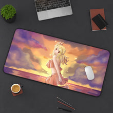 Load image into Gallery viewer, Fairy Tail Lucy Heartfilia Mouse Pad (Desk Mat) On Desk

