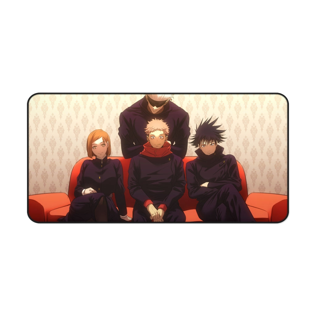 Satoru Gojo Yuji Itadori Nobara Kugisaki and Megumi Fushiguro Mouse Pad (Desk Mat)