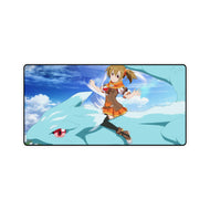 Silica riding an adult Pina Mouse Pad (Desk Mat)