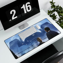 Load image into Gallery viewer, Anime Mobile Suit Gundam 00 Mouse Pad (Desk Mat) With Laptop
