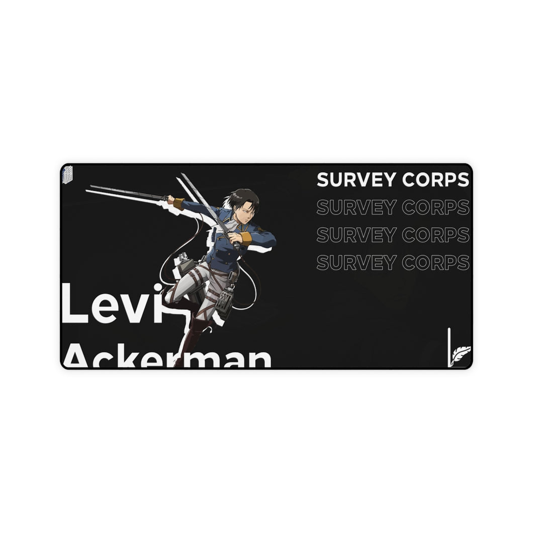 Levi Ackerman Mouse Pad (Desk Mat)