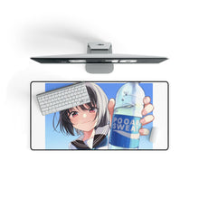 Load image into Gallery viewer, Anime Girl Mouse Pad (Desk Mat) On Desk
