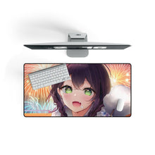 Load image into Gallery viewer, Anime Girl Mouse Pad (Desk Mat) On Desk
