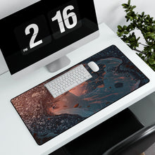 Load image into Gallery viewer, Freezing puddle Mouse Pad (Desk Mat) With Laptop
