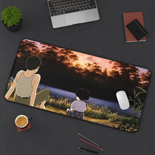 Load image into Gallery viewer, Grave of the Fireflies Mouse Pad (Desk Mat) On Desk
