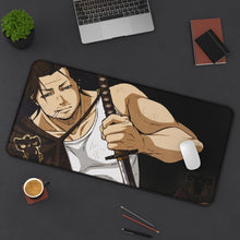 Load image into Gallery viewer, Black Clover Yami Sukehiro Mouse Pad (Desk Mat) On Desk
