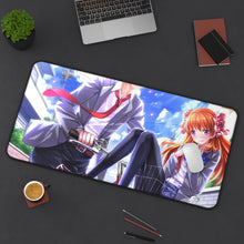 Load image into Gallery viewer, Monthly Girls&#39; Nozaki-kun Chiyo Sakura, Umetarou Nozaki Mouse Pad (Desk Mat) On Desk

