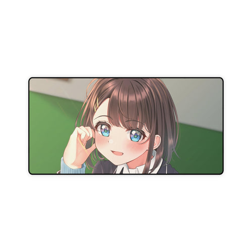 Anime Girl Mouse Pad (Desk Mat)